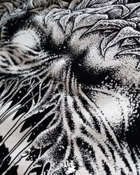 Image 4 of SMUT FAUN<br/> BnW Variant<br/> <small>Hand Printed Tee</small>