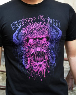 Image of SMUT FAUN<br/> Dégradé Variant<br/> <small>Hand Printed Tee</small>