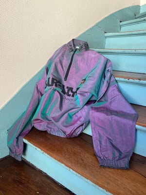 Surf Style Iridescent Pullover Jacket - Size L