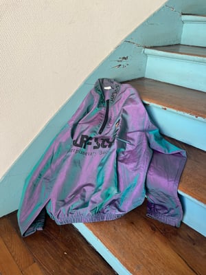 Surf Style Iridescent Pullover Jacket - Size L