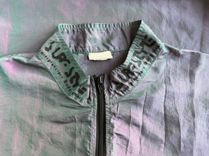 Surf Style Iridescent Pullover Jacket - Size L