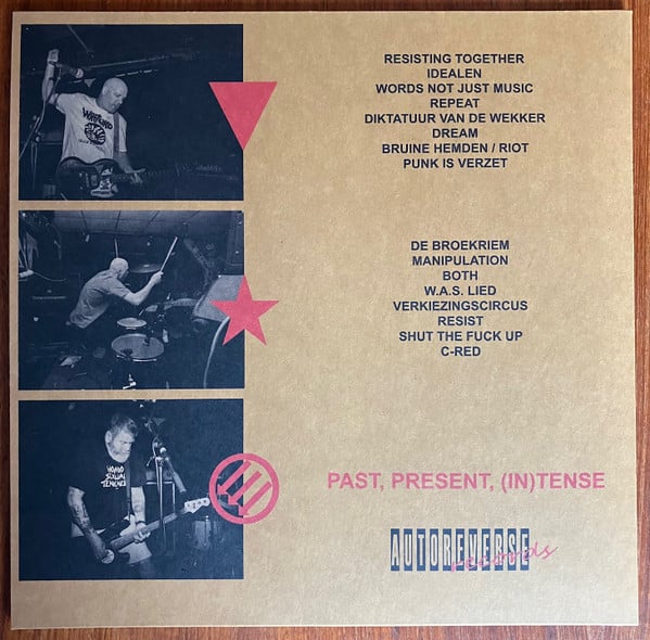 SEEIN' RED "Past, Present, (In)tense" LP