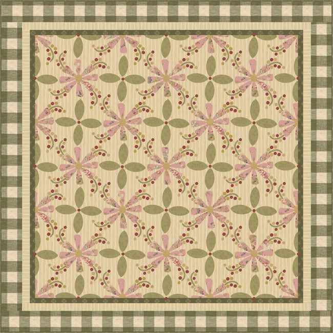 Meadowsweet Quilt Pattern Linen Closet Designs