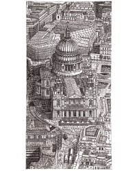 Image 1 of PRE ORDER St Pauls Cathedral, Hand-Signed Limited Edition of 200 Print 42cm x 23cm Large
