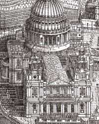 Image 2 of PRE ORDER St Pauls Cathedral, Hand-Signed Limited Edition of 200 Print 42cm x 23cm Large