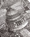 St Pauls Cathedral, Hand-Signed Limited Edition of 200 Print 42cm x 23cm Large