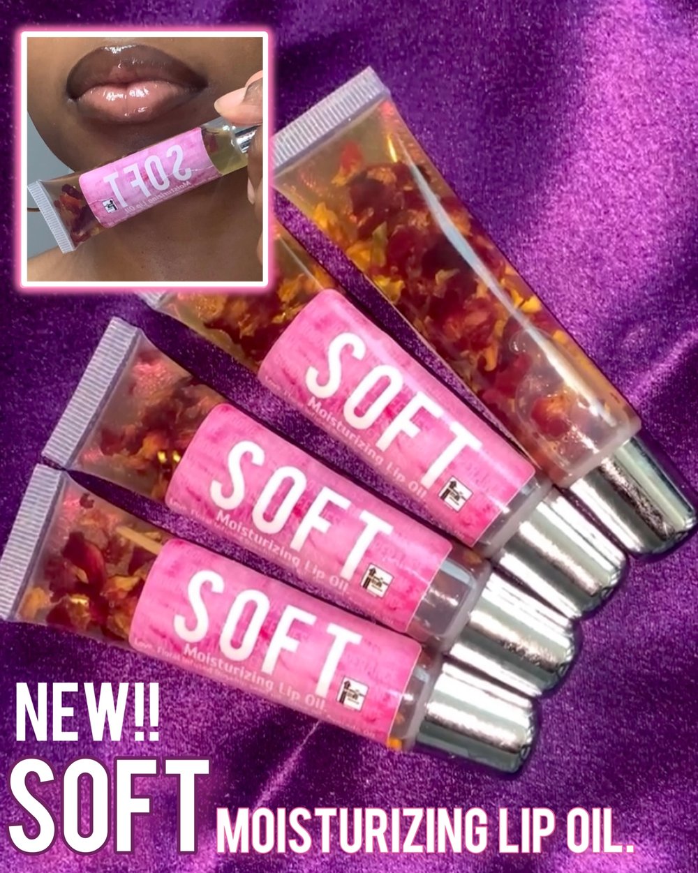 Image of SOFT Moisturizing Lip Oil.