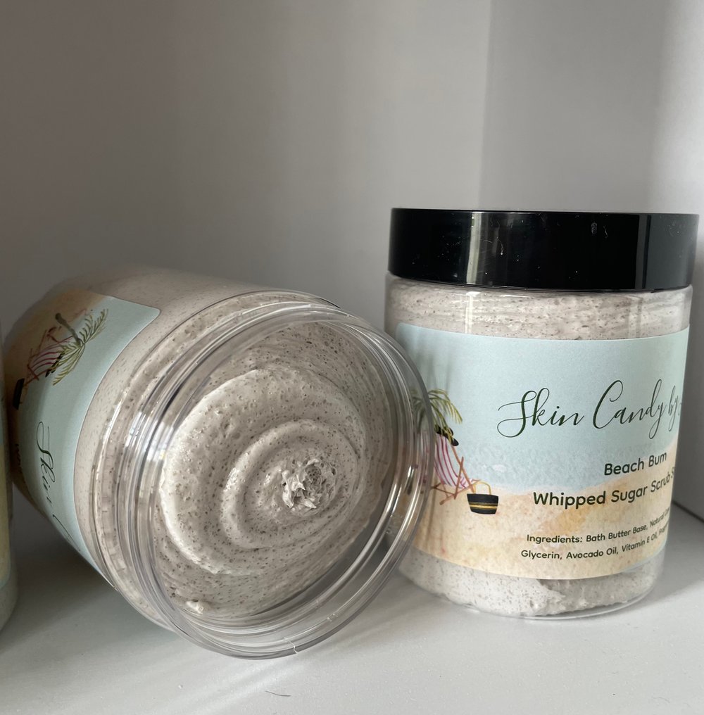 Beach Bum Whipped Sugar Scrub Soap