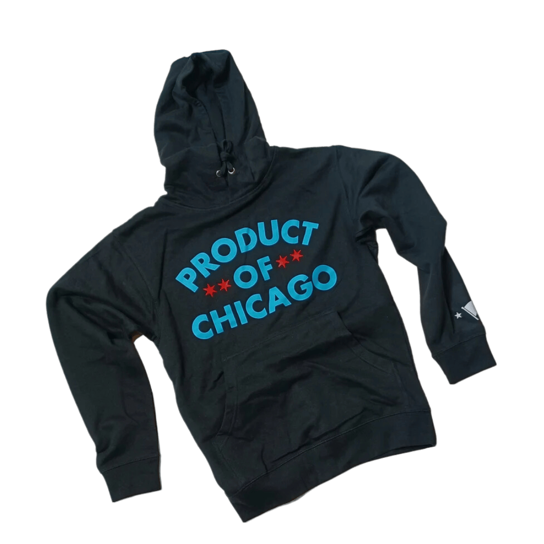 Image of BLACK HOMAGE 2 HOME HOODIE