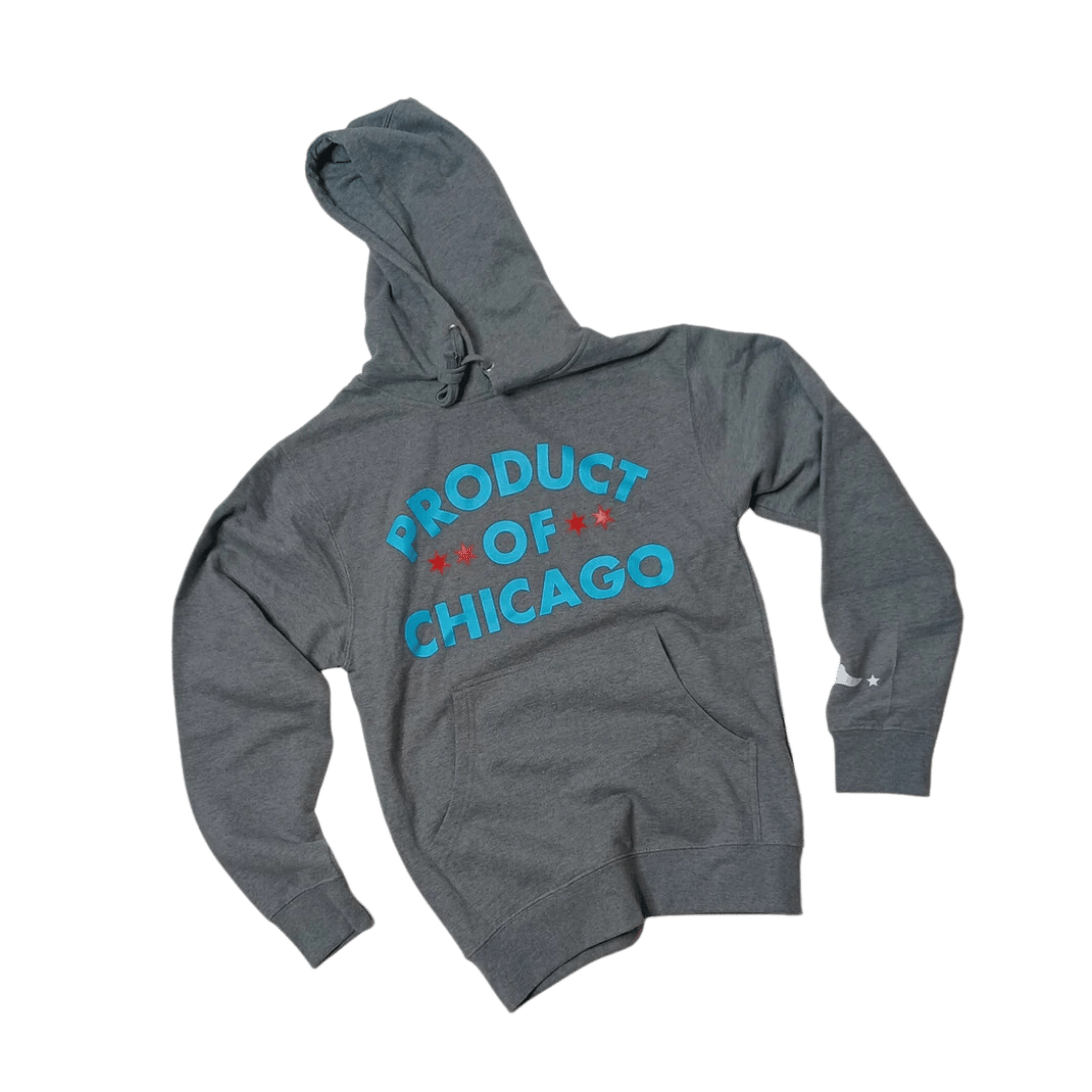 Image of GREY HOMAGE 2 HOME HOODIE