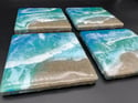 Epoxy Resin Wave Coasters