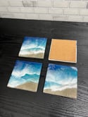 Set of 4 Wave Coasters