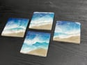 Set of 4 Wave Coasters