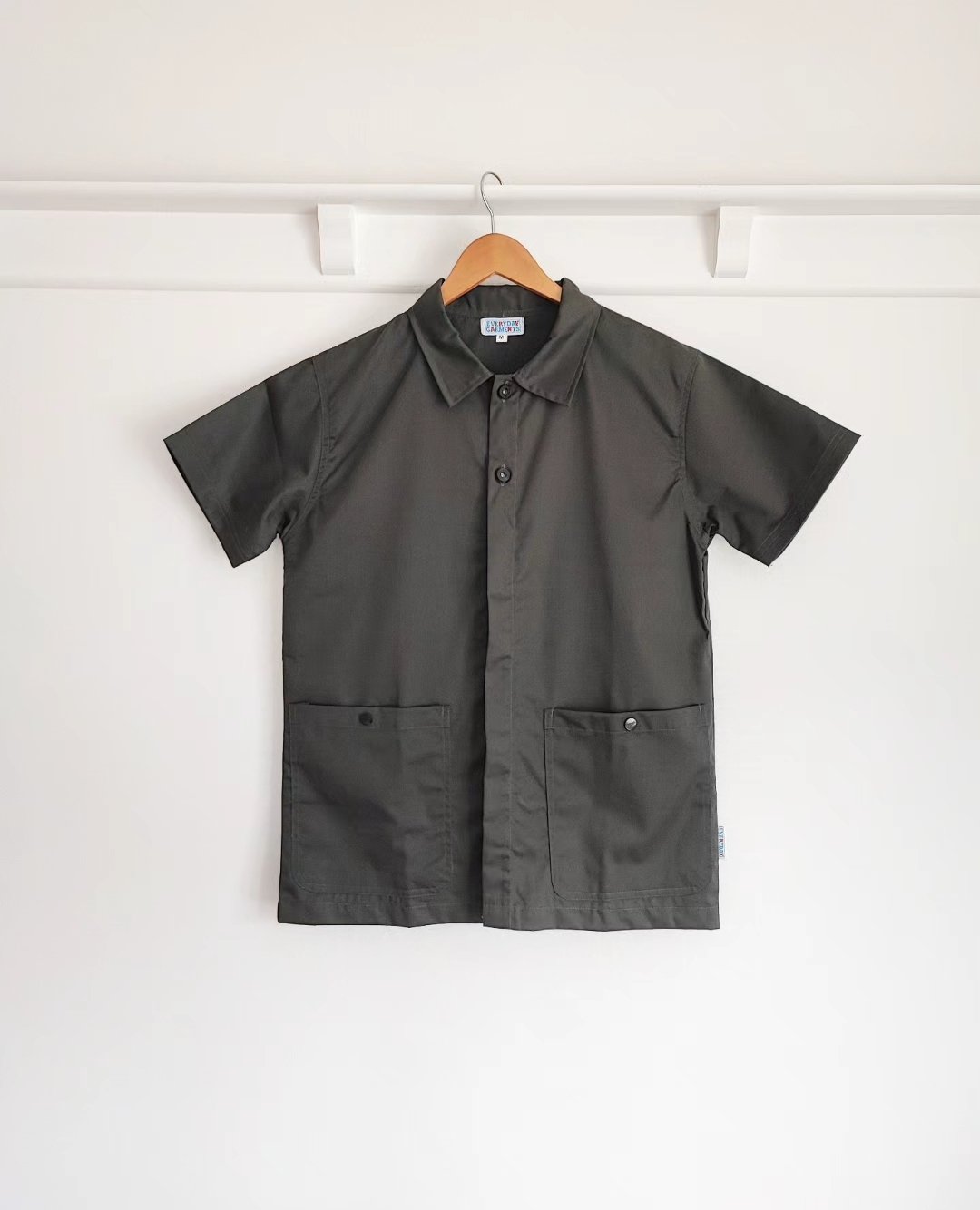 Image of Everyday Garments 'DDWY' Button Short Sleeve Shirts 