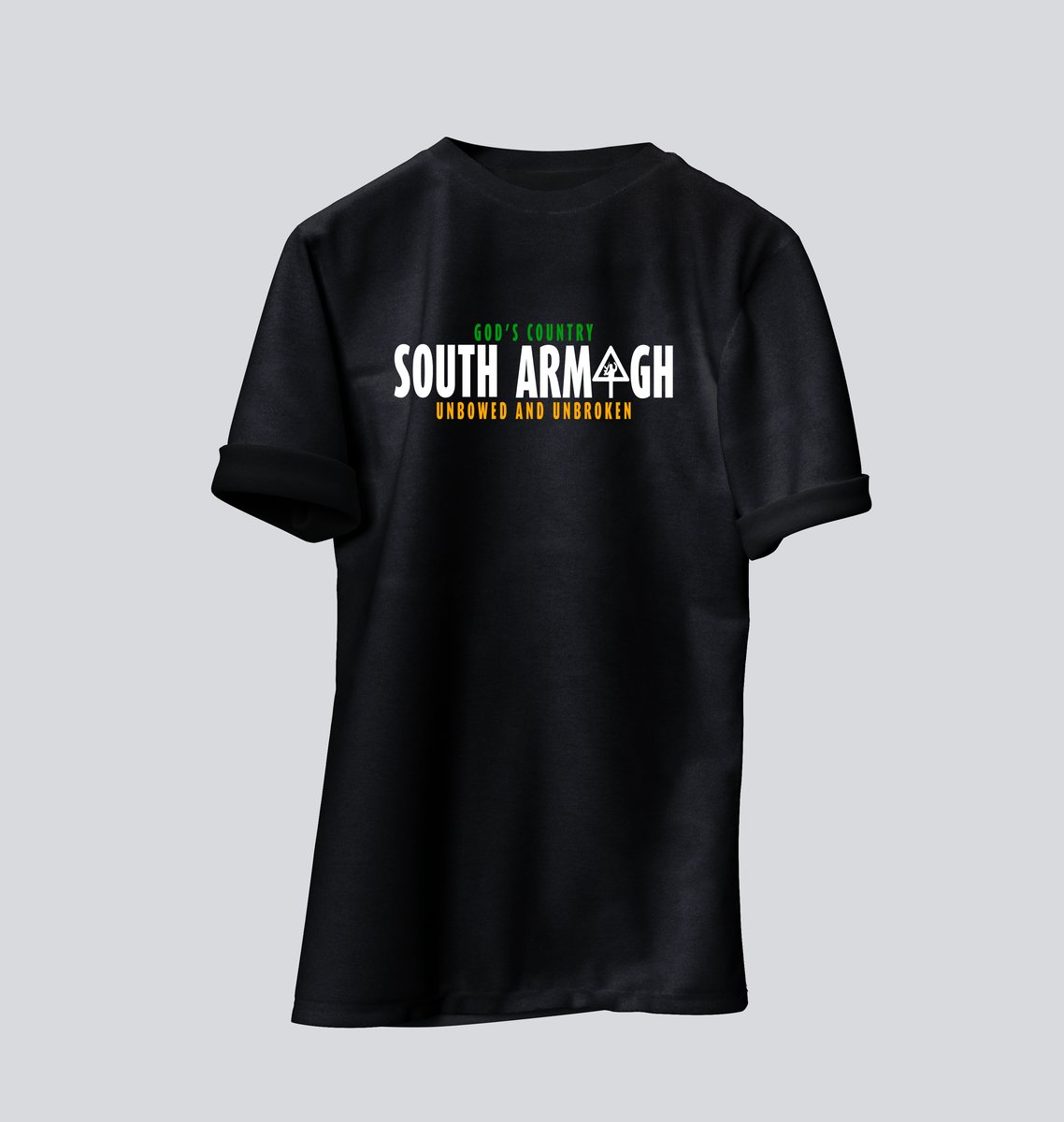 South Armagh TShirt. Proclamation Prints