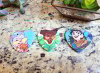 Image 3 of Rise TMNT Heart Buttons 2.2"