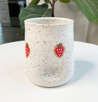 Image 2 of Strawberry Thumb Cup Preorder