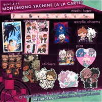 BUNDLE 3: MONOMONO YACHINE (MERCH À LA CARTE)