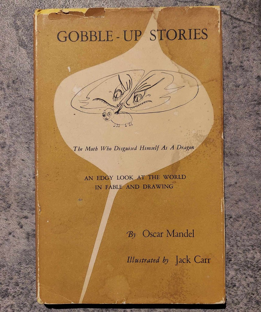 Gobble-Up Stories, by Oscar Mandel  -  SIGNED by both author and illustrator