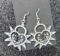 SPIKED HEART PADLOCKS
