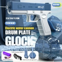 Blue Electric Water Glock / With Drum magazine