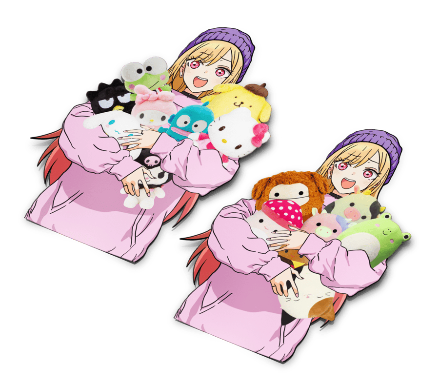 Image of Pick a marin squishmallow or sanrio