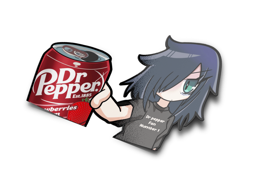 Image of Tomoko loves Dr Pepper!!