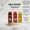 Sea moss and Ashwagandha Drinks!