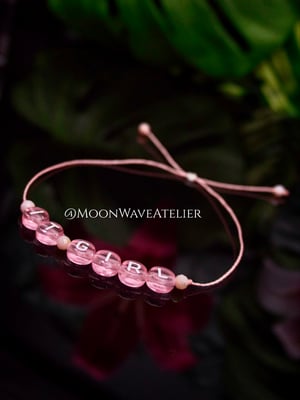 Image of It Girl Letter Bracelet