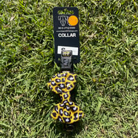 Image 1 of Big & Little Dogs - Yellow cheetah Collar 