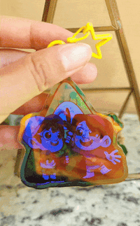 Image 2 of Gravity Falls Rainbow Charm 2.5"