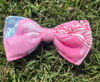 Pet Bow Ties - Pink Butterflies 