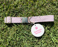 Pawfect Red Dots Collar - medium 