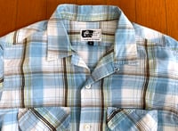 Image 2 of Engineered Garments nepenthes knit cotton plaid shirt, size S (fits M)