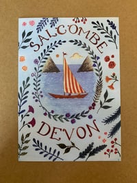 Image 1 of Salcombe Devon Postcard by Alice Alderson