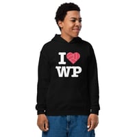 Image 6 of I Love Water Polo Hoodie Dark Colors - Kids