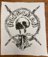 Image 2 of DROPDEAD Screenprinted Patch