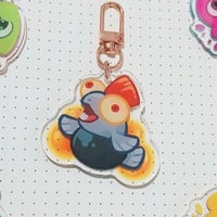 Image 2 of Splatoon Smallfry Acrylic Charm