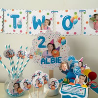 Image 1 of Complete Party Package, Personalised Ms Rachel Party Decor