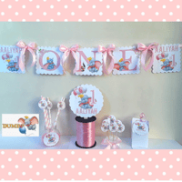 Image 1 of Complete Personalised Dumbo Theme Party Decor