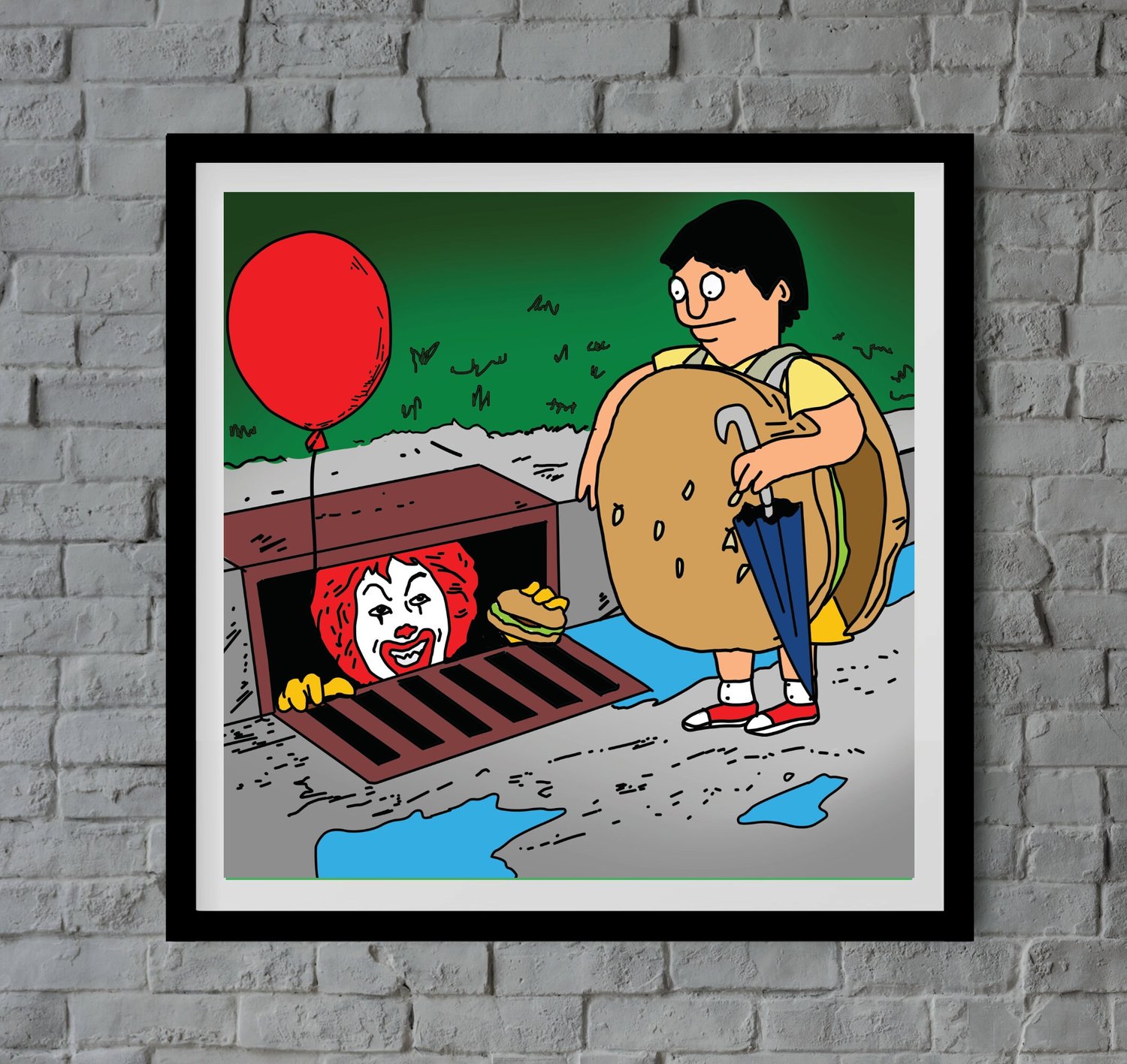 Bob's Burger Pennywise Mcdonald