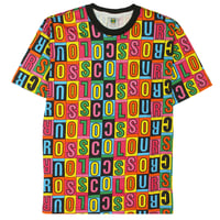 Image 2 of Cross Colours ALPHABET T-SHIRT