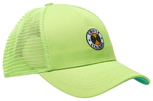 Image of Cross Colours - Pre-Curve Adjustable Hat - Lime Green