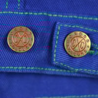Image 4 of Cross Colours - Classic Drop Shoulder Jacket - Cobalt Blue