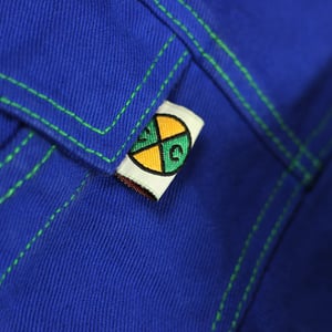 Image of Cross Colours - Classic Drop Shoulder Jacket - Cobalt Blue
