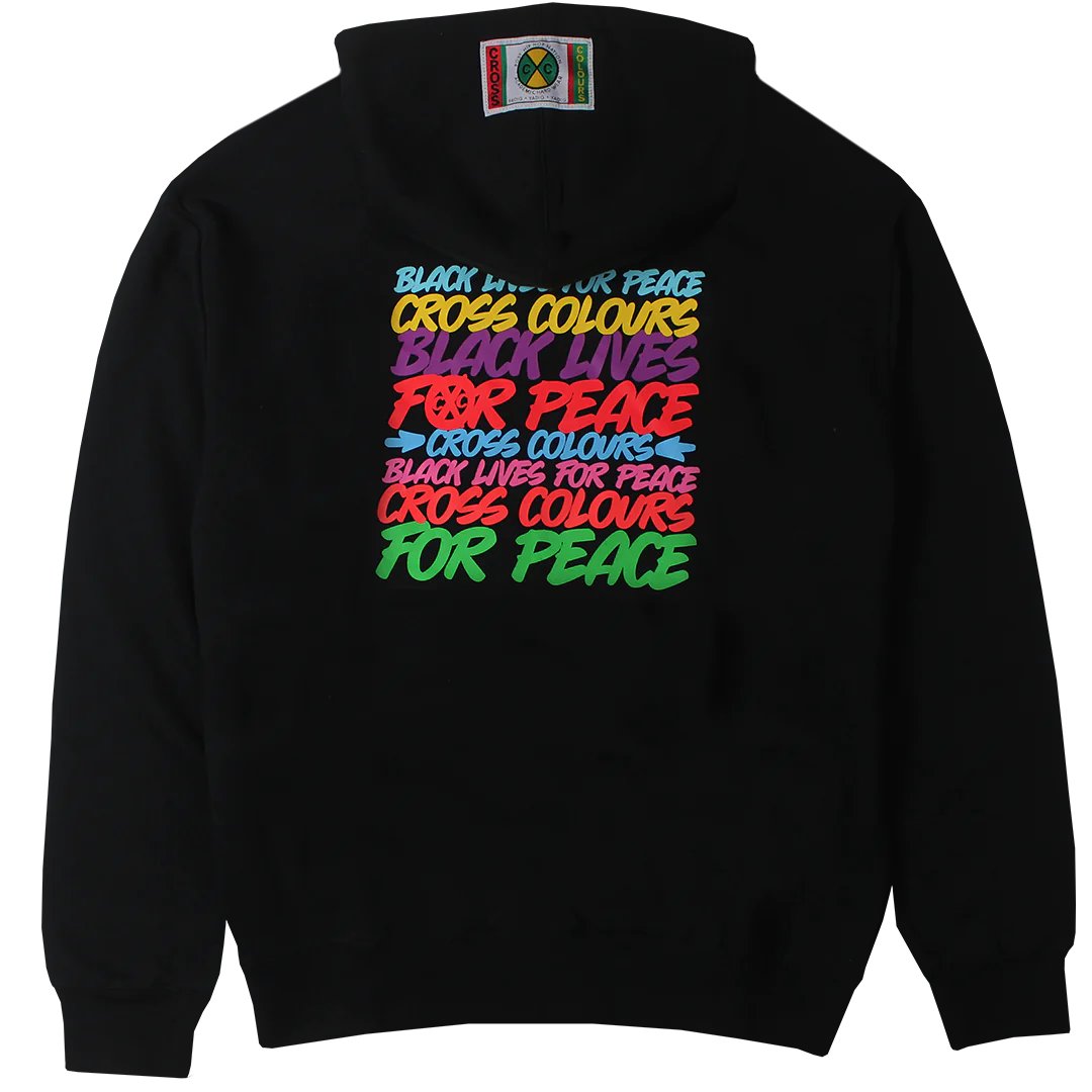 Black Peace Now Cross Hoodie y2k 【公式通販】