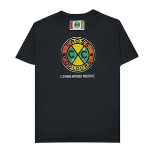 Image of Cross Colours - Vintage Graffiti Circle Logo Tshirt