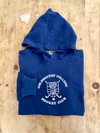 Image 1 of VINTAGE TWO-TONE GOLDSMITHS' COLLEGE HOCKEY CLUB HOODIE