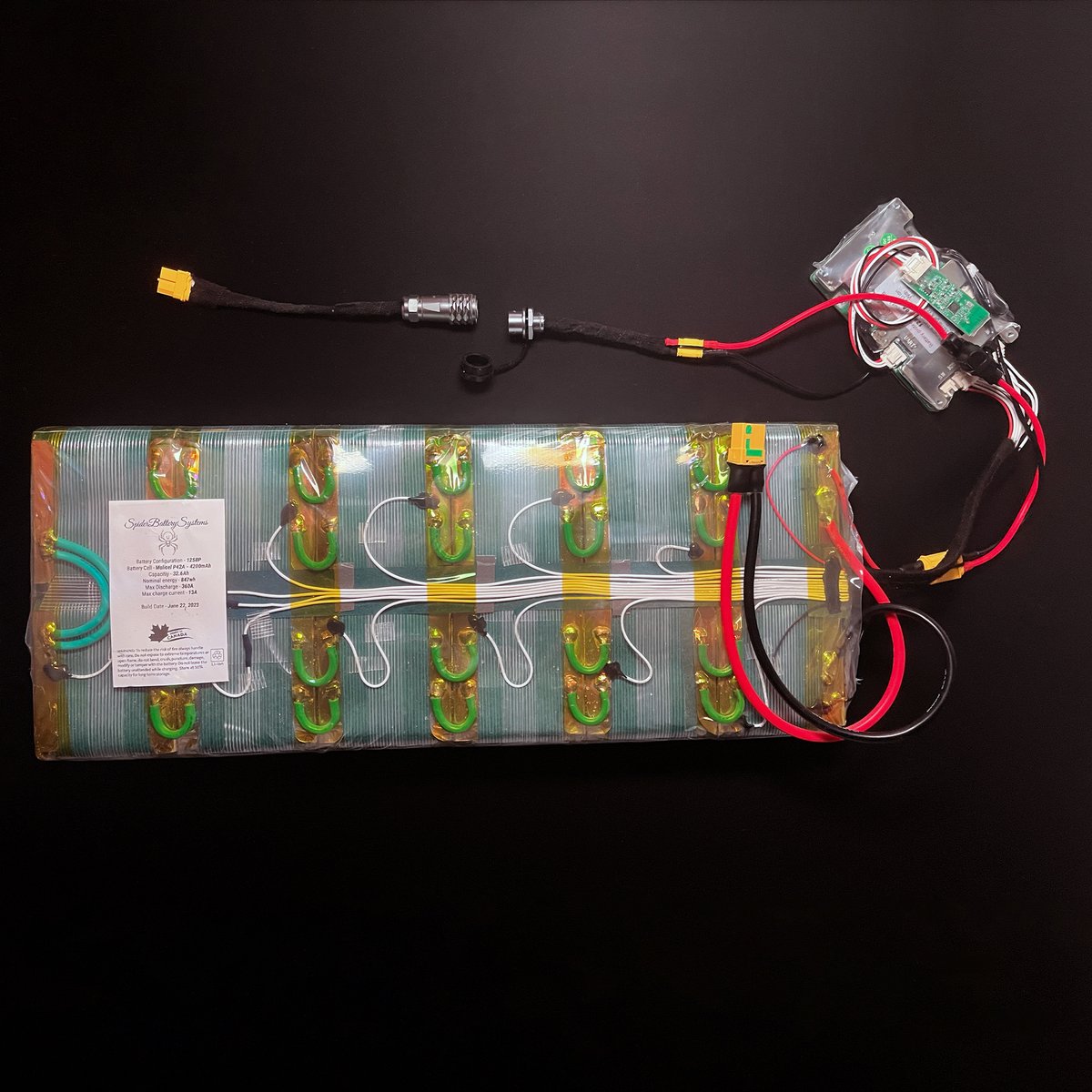 Image of 12s8p Battery Pack