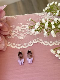 Image 2 of Lilac Butterflies (Silver)